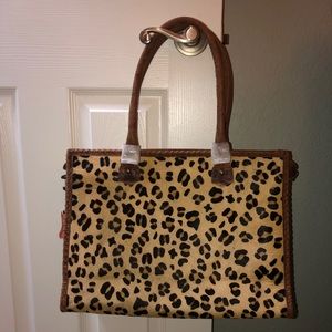 Leopard crossbody w/ strap (American Darling)